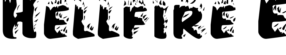Hellfire Extended cкачати шрифт безкоштовно